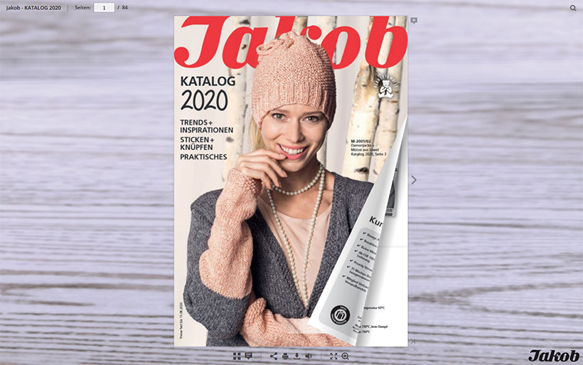 KATALOGE ZUM BLÄTTERN JakobWolle