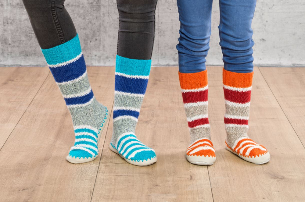 Chaussons sales de chalet