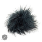 Pompon en imitation fourrure  12cm