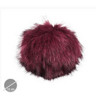 Pompon en imitation fourrure  12cm