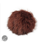 Pompon en imitation fourrure  12cm