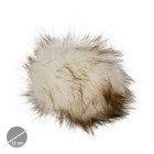 Pompon en imitation fourrure  12cm
