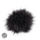 Pompon en imitation fourrure  12cm