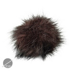 Pompon en imitation fourrure  12cm