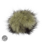 Pompon en imitation fourrure  12cm