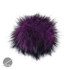 Pompon en imitation fourrure  12cm