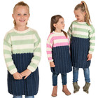 M-2301/41 Robe en tricot fille