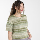 M-2602/06 Damen Kurzarmpullover